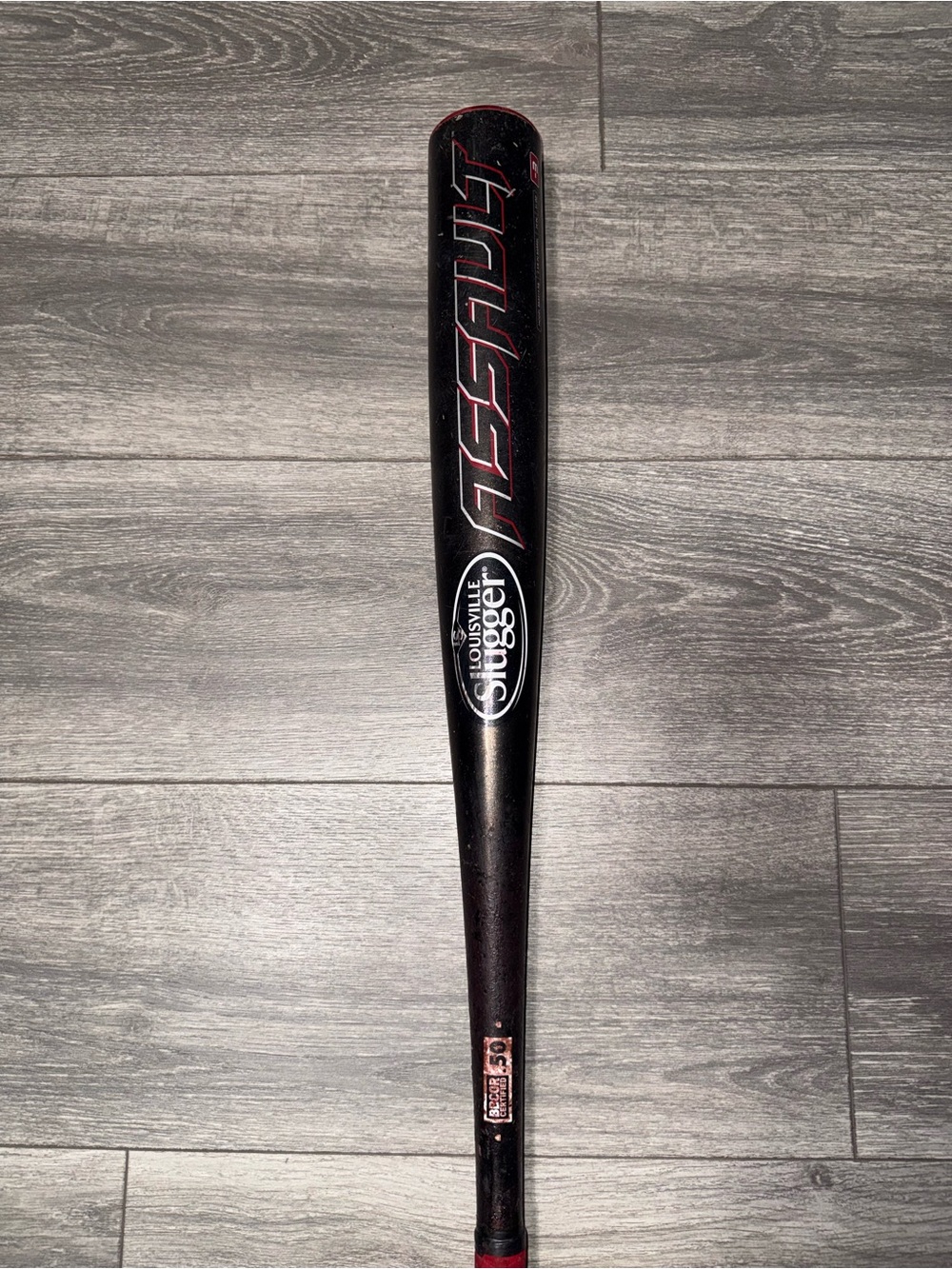 Louisville Slugger Assault BBCOR 34/31 End-Loaded 2 5/8 Alloy SBVA14-RR